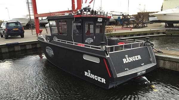AluminiumJon.nl - Patrol serie - 8 meter - Sea Ranger - Aluminium boten op maat ook voor op zee.